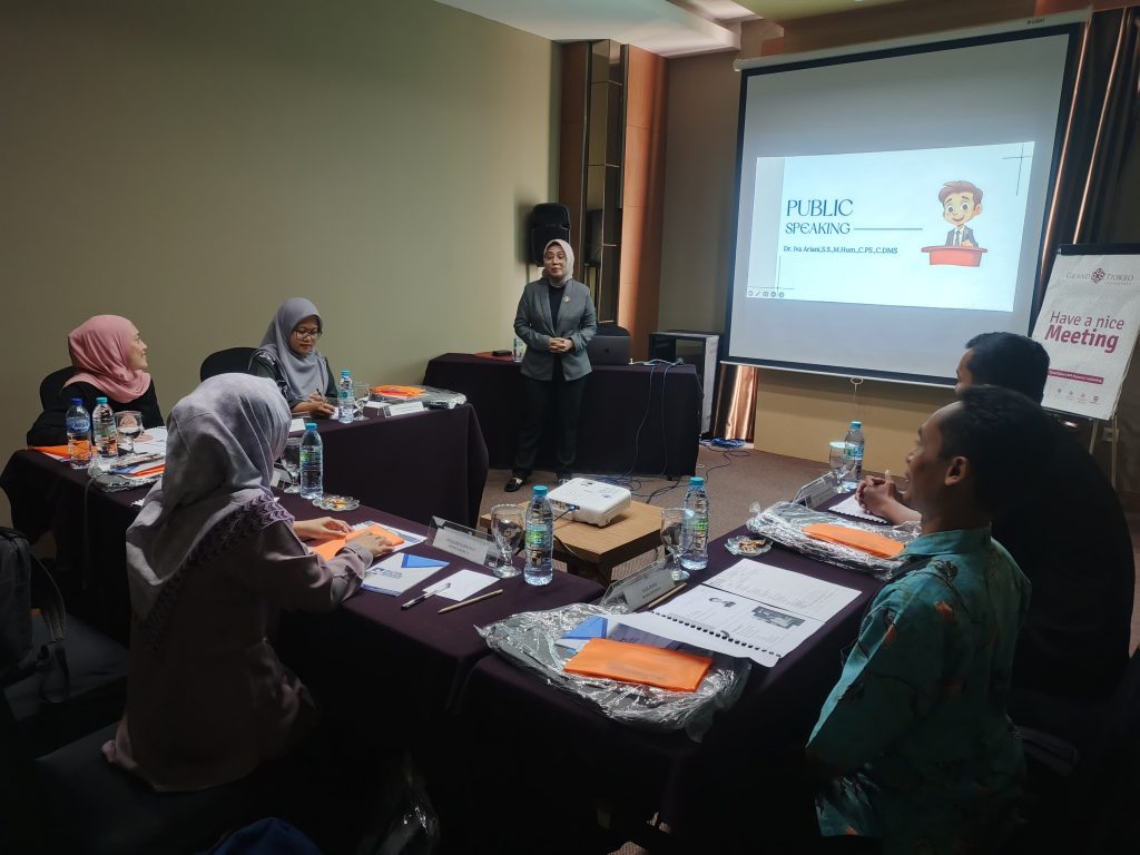 Pelatihan BNSP Public Speaking oleh Duta Training. BNSP Kepanjangan Dari