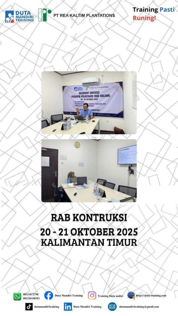 Pelatihan RAB Konstruksi