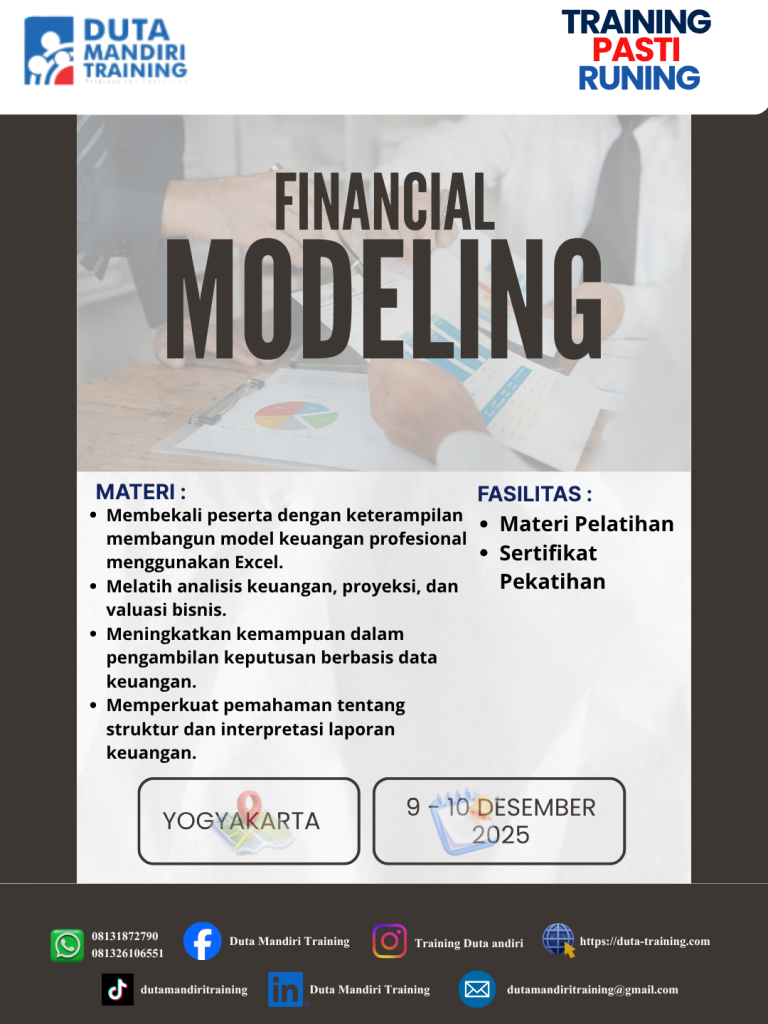 Pelatihan Financial Modelling BNSP