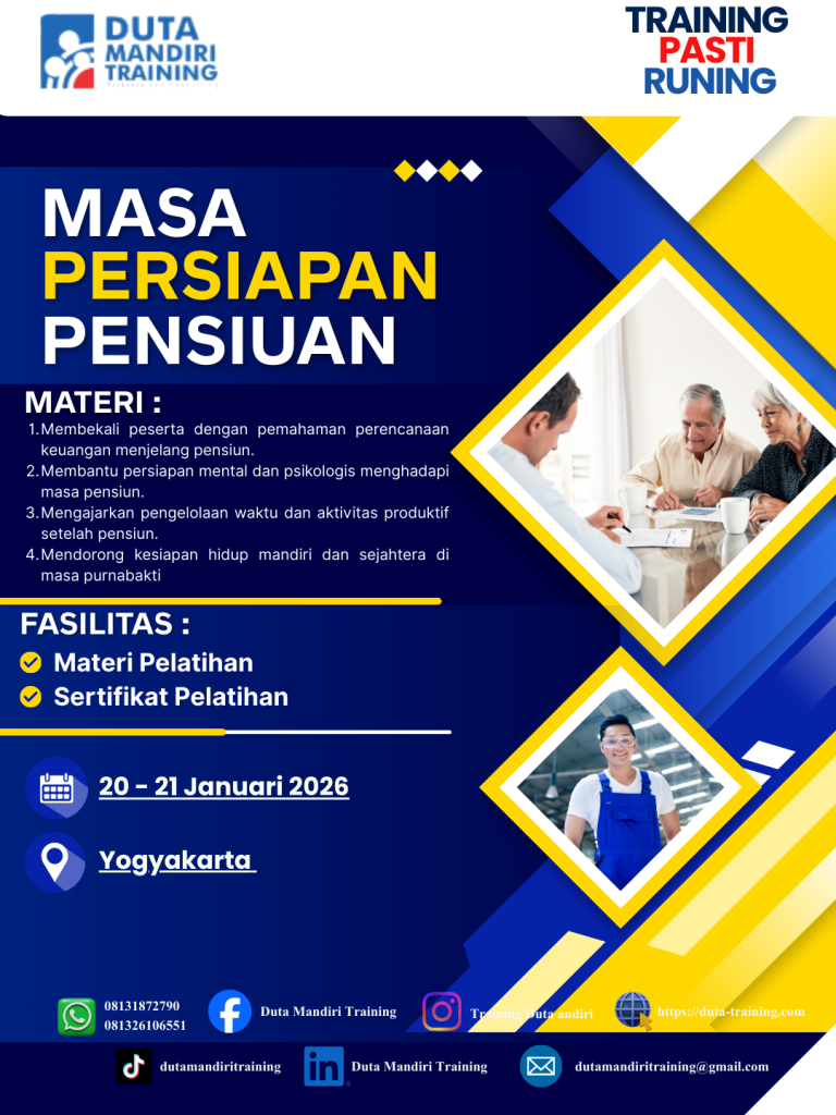 Pelatihan Masa Persiapan Pensiun