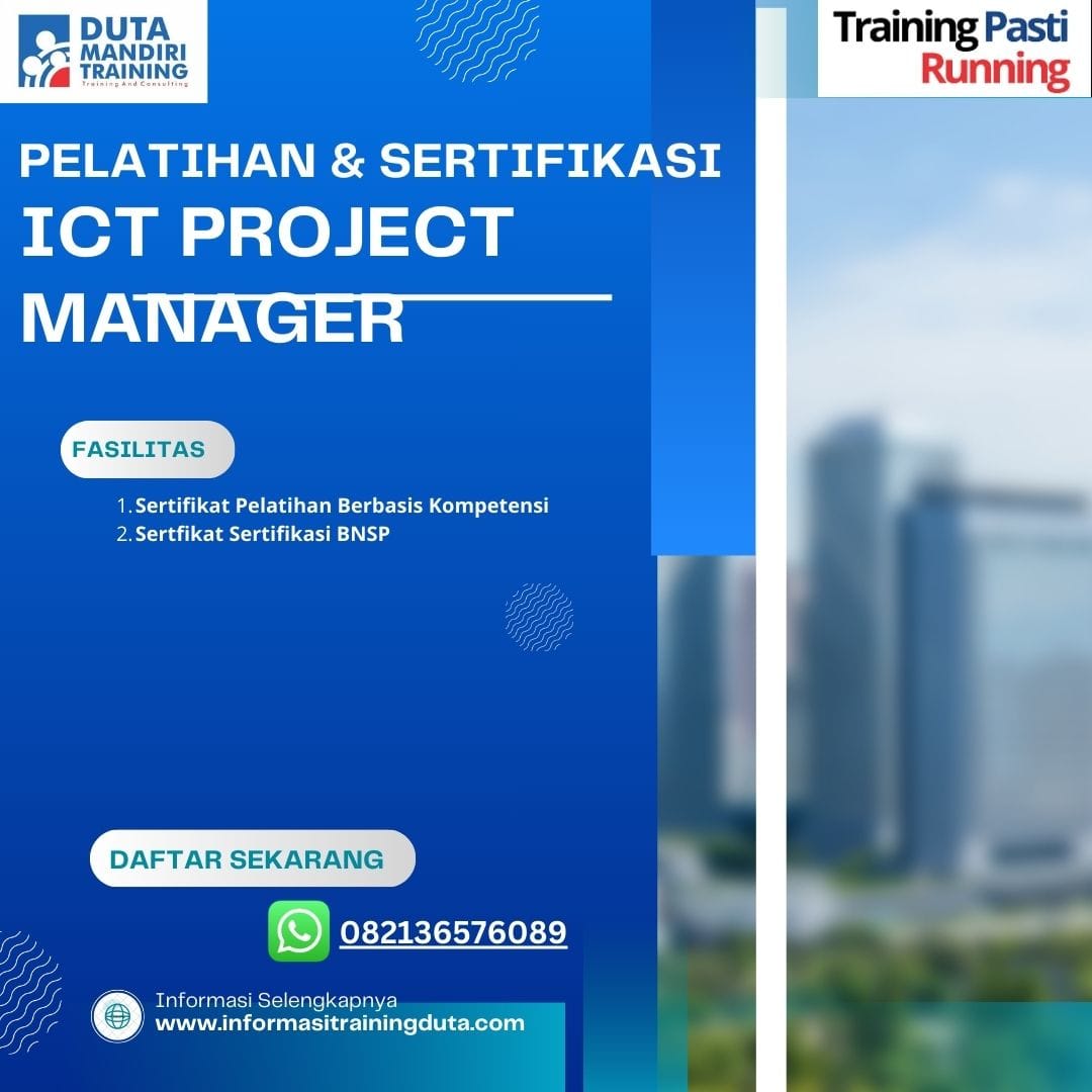 Ict Programme Manager ICT PROJECT MANAGER BNSP
