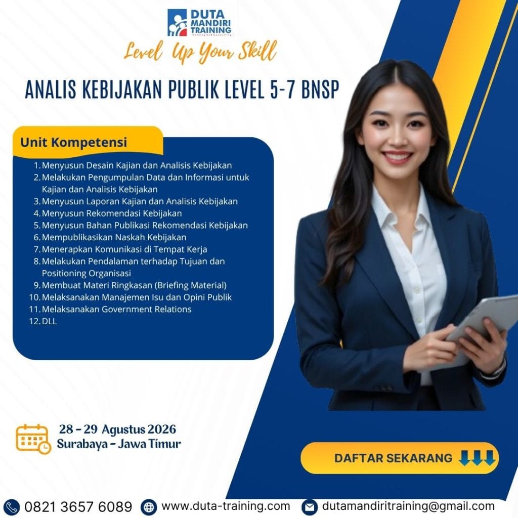 Analis Kebijakan Publik