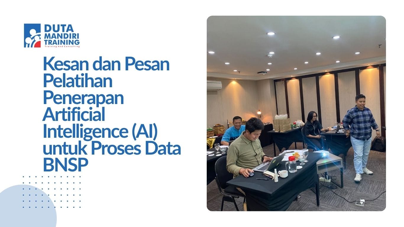 Kesan dan Pesan Pelatihan Penerapan Artificial Intelligence (AI) untuk ...