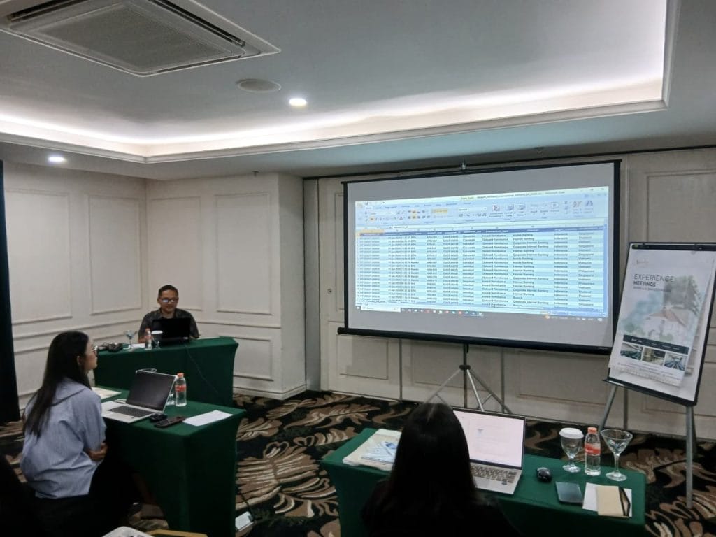 Pelaksanaan kegiatan pelatihan Penerapan AI untuk Proses Data BNSP di Bandung