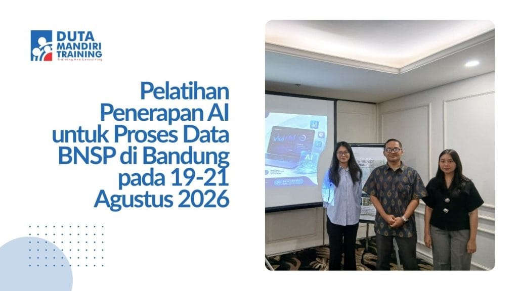 Pelatihan Penerapan AI untuk Proses Data BNSP
