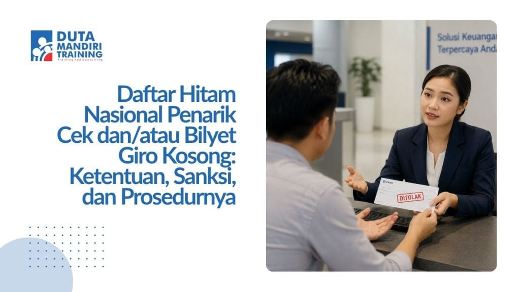 Daftar Hitam Nasional Penarik Cek dan Bilyet Giro Kosong
